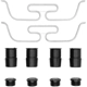 Purchase Top-Quality Front Disc Hardware Kit by DYNAMIC FRICTION COMPANY - 340-73021 pa1