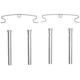 Purchase Top-Quality Front Disc Hardware Kit by DYNAMIC FRICTION COMPANY - 340-74001 pa2