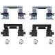 Purchase Top-Quality Front Disc Hardware Kit by DYNAMIC FRICTION COMPANY - 340-75017 pa2