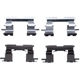 Purchase Top-Quality Front Disc Hardware Kit by DYNAMIC FRICTION COMPANY - 340-76043 pa2