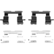 Purchase Top-Quality Front Disc Hardware Kit by DYNAMIC FRICTION COMPANY - 340-76049 pa1