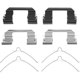 Purchase Top-Quality Front Disc Hardware Kit by DYNAMIC FRICTION COMPANY - 340-76070 pa2