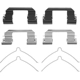 Purchase Top-Quality Front Disc Hardware Kit by DYNAMIC FRICTION COMPANY - 340-76070 pa3