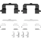 Purchase Top-Quality Front Disc Hardware Kit by DYNAMIC FRICTION COMPANY - 340-80034 pa1
