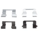 Purchase Top-Quality Front Disc Hardware Kit by DYNAMIC FRICTION COMPANY - 340-92003 pa2