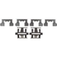 Purchase Top-Quality Front Disc Hardware Kit by RAYBESTOS - H15651A pa2