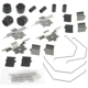 Purchase Top-Quality RAYBESTOS - H5795A - Front Disc Hardware Kit pa2