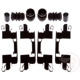 Purchase Top-Quality Front Disc Hardware Kit by RAYBESTOS - H5888A pa1