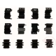 Purchase Top-Quality Front Disc Hardware Kit by RAYBESTOS - H5921A pa1