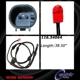 Purchase Top-Quality Front Disc Pad Sensor Wire by CENTRIC PARTS - 116.34064 pa7
