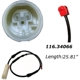 Purchase Top-Quality Front Disc Pad Sensor Wire by CENTRIC PARTS - 116.34066 pa11