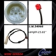 Purchase Top-Quality Front Disc Pad Sensor Wire by CENTRIC PARTS - 116.34066 pa2