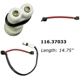 Purchase Top-Quality Front Disc Pad Sensor Wire by CENTRIC PARTS - 116.37033 pa7