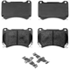 Purchase Top-Quality ADVICS - AD1396 - Disc Brake Pad Set pa1