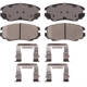 Purchase Top-Quality Front Disc Pads by ADVICS - AD1421 pa2