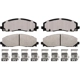 Purchase Top-Quality ADVICS - AD1589 - Disc Brake Pad Set pa1