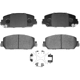 Purchase Top-Quality ADVICS - AD1697 - Disc Brake Pads pa1