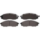 Purchase Top-Quality Front Disc Pads by ADVICS - AD0830 pa1