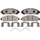 Purchase Top-Quality Front Disc Pads by ADVICS - AD1401 pa1