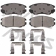 Purchase Top-Quality Front Disc Pads by ADVICS - AD1421 pa1