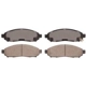 Purchase Top-Quality Front Disc Pads by ADVICS - AD1548 pa1