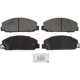 Purchase Top-Quality AGNA BRAKES - FXD1683 - Rear Disc Brake Pad Set pa1