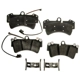 Purchase Top-Quality AGNA BRAKES - PLD1014ACM - Front Disc Brake Pad Set pa1