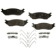 Purchase Top-Quality AGNA BRAKES - PLD1045CMF - Front Disc Brake Pad Set pa1