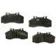 Purchase Top-Quality AGNA BRAKES - PLD1062CMF - Rear Disc Brake Pad Set pa1