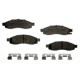 Purchase Top-Quality AGNA BRAKES - PLD1063CM - Front Disc Brake Pad Set pa1