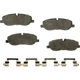 Purchase Top-Quality Front Disc Pads by AGNA BRAKES - PLD1098ACM pa2