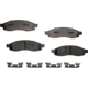 Purchase Top-Quality Front Disc Pads by AGNA BRAKES - PLD1183CM pa2