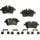 Purchase Top-Quality Front Disc Pads by AGNA BRAKES - PLD1204CM pa2