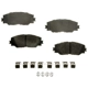 Purchase Top-Quality AGNA BRAKES - PLD1210CM - Front Disc Brake Pad Set pa1