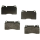 Purchase Top-Quality AGNA BRAKES - PLD1263ACM - Front Disc Brake Pad Set pa1