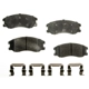 Purchase Top-Quality AGNA BRAKES - PLD1264CM - Front Disc Brake Pad Set pa1