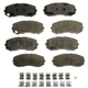 Purchase Top-Quality AGNA BRAKES - PLD1265CMF - Front Disc Brake Pad Set pa1