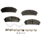 Purchase Top-Quality AGNA BRAKES - PLD1324CM - Front Disc Brake Pad Set pa1