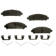 Purchase Top-Quality Front Disc Pads by AGNA BRAKES - PLD1401CM pa1