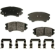 Purchase Top-Quality Front Disc Pads by AGNA BRAKES - PLD1404CM pa3
