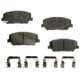 Purchase Top-Quality Front Disc Pads by AGNA BRAKES - PLD1413CM pa1