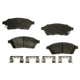 Purchase Top-Quality AGNA BRAKES - PLD1422CM - Front Disc Brake Pad Set pa1