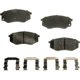 Purchase Top-Quality Front Disc Pads by AGNA BRAKES - PLD1447CM pa2