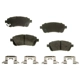 Purchase Top-Quality AGNA BRAKES - PLD1454ACM - Front Disc Brake Pad Set pa1