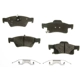 Purchase Top-Quality AGNA BRAKES - PLD1498CM - Rear Disc Brake Pad Set pa1