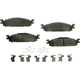 Purchase Top-Quality Front Disc Pads by AGNA BRAKES - PLD1508CM pa2