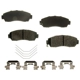 Purchase Top-Quality AGNA BRAKES - PLD1521CM - Front Disc Brake Pad Set pa1