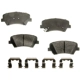 Purchase Top-Quality AGNA BRAKES - PLD1543CM - Front Disc Brake Pad Set pa1