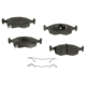 Purchase Top-Quality AGNA BRAKES - PLD1568CM - Front Disc Brake Pad Set pa1