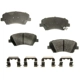 Purchase Top-Quality AGNA BRAKES - PLD1595CM - Front Disc Brake Pad Set pa1